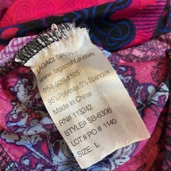 Lagaci Women's Mini Halter Dress Beaded Beach - Picture 10 of 11